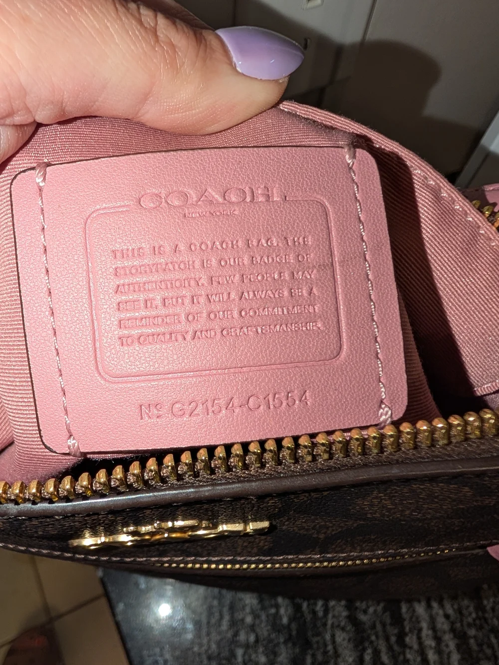 Coach Rowan File Bag, style C1554